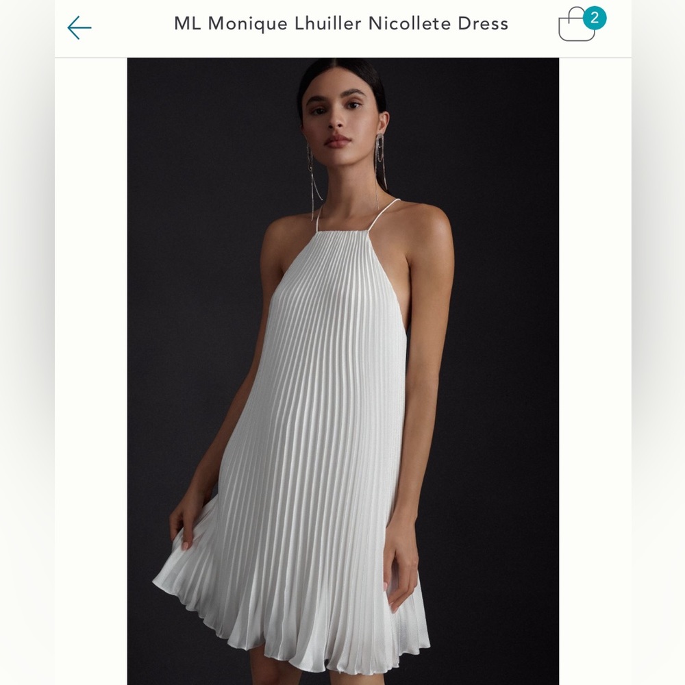 ML Monique Lhuillier Nicolette Dreas
